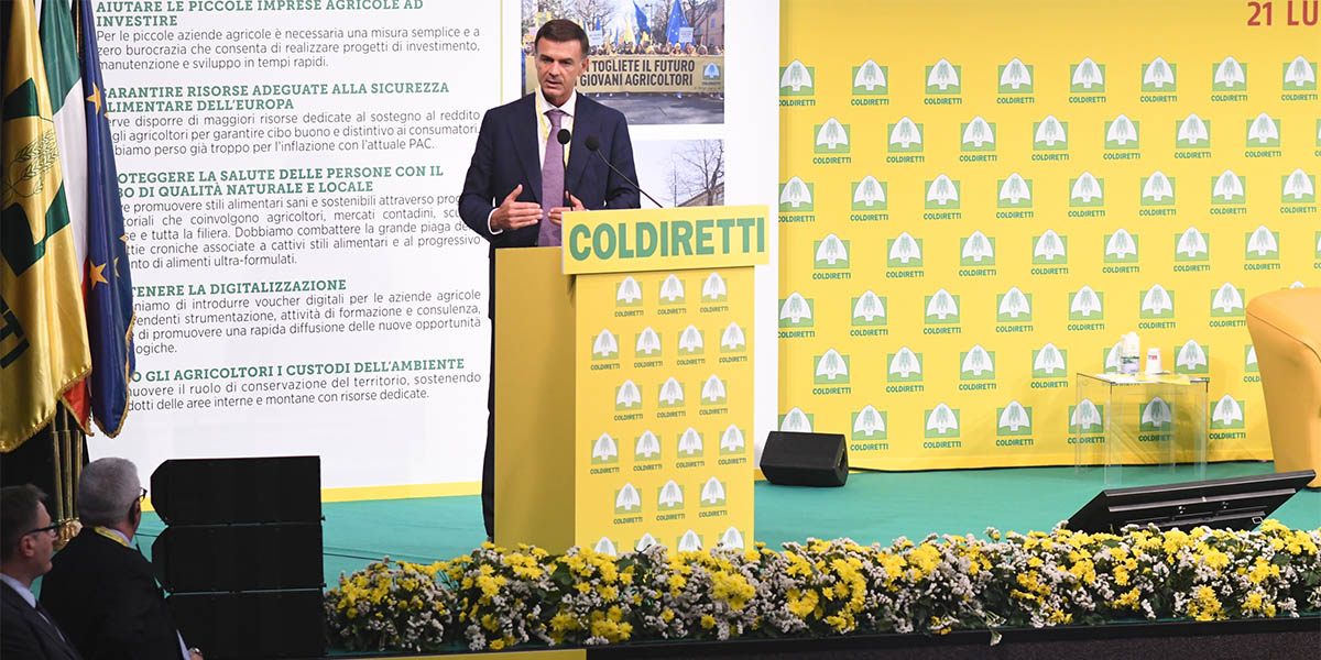 Ettore Prandini, presidente Coldiretti